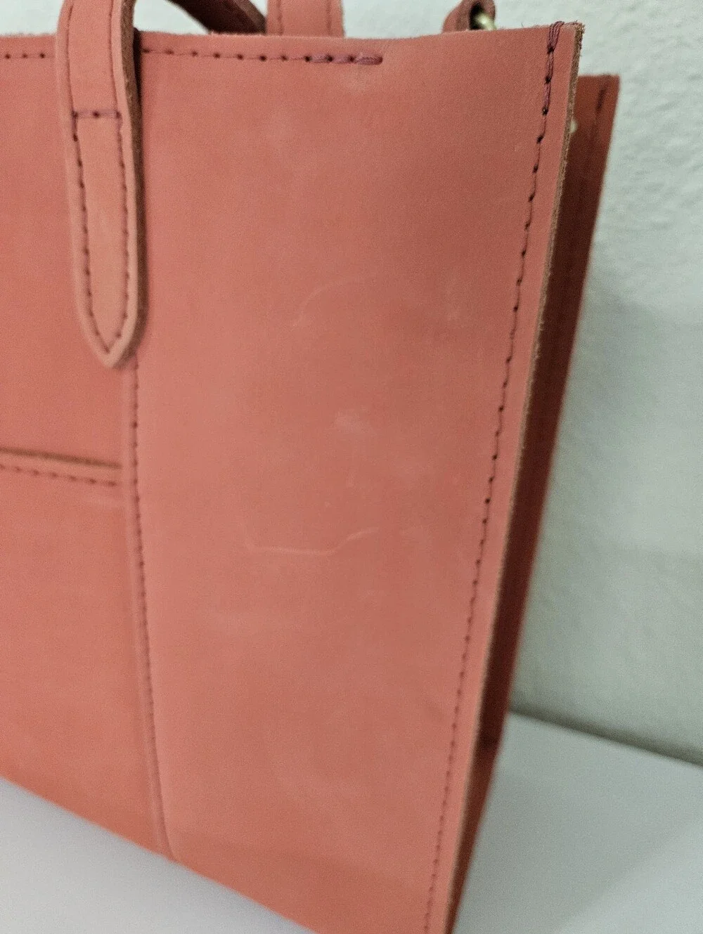 E/W Lola Crossbody Tote Bag - Sherbet - Portland Leather Goods